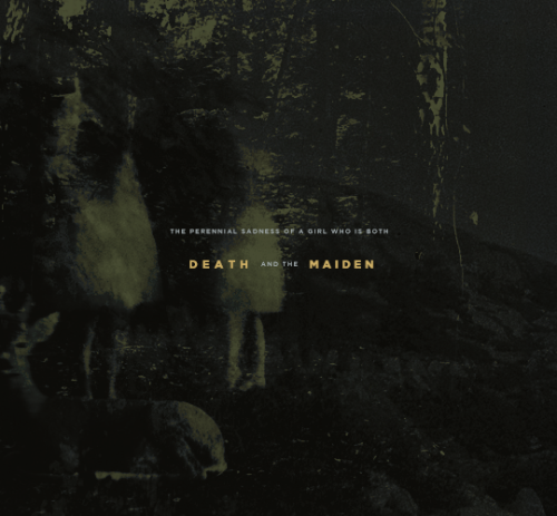 shrinemaidens:(A GIRL WHO IS BOTH) DEATH AND THE MAIDENShe is a girl who is in the possession of a p