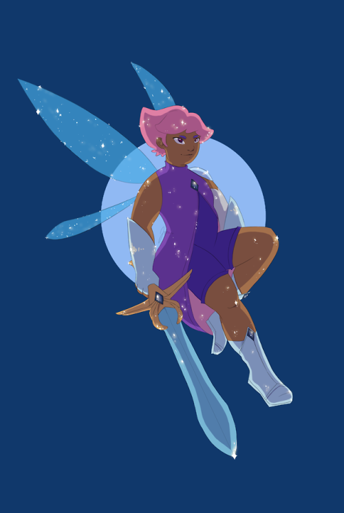 pvrple-glimmer: getting real PUMPED for she-ra! I kinda,,, uh gave glimmer a sword bc i thought she 