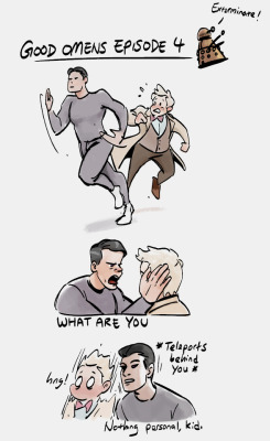 tio-trile:  Good Omens TV Episode 4 comments/doodles!