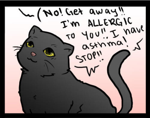thosecomics:Summary of my allergy