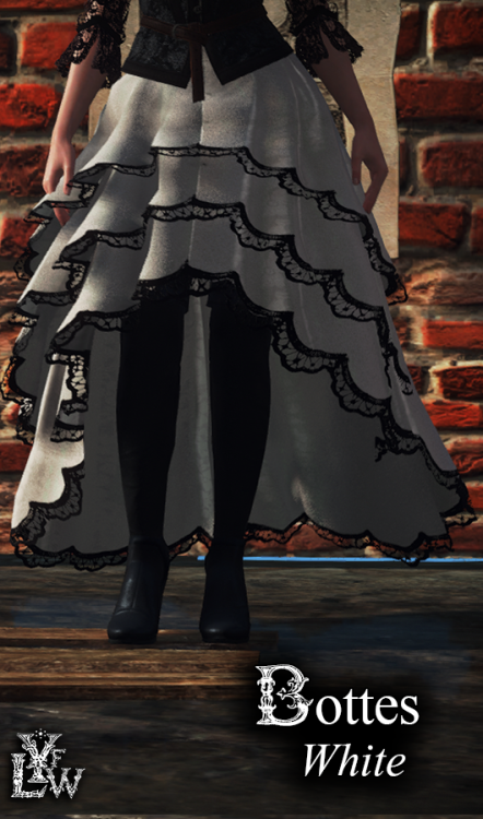 Yennefer’s Lore Friendly Wardrobe Reworked                                             legs: Layered