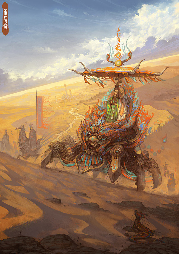 cinemagorgeous:  Epic artwork by the brilliant Chinese artist Zhichao Cai. 