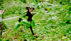 kris-stewart:  Jennifer Lawrence BTS of Catching Fire 