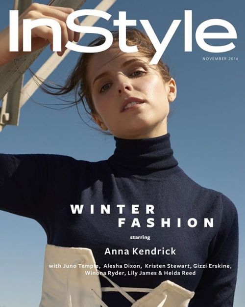 Anna Kendrick by Colin Leaman for InStyle UK November 2016 @annakendrick47@instylemagazine@colin