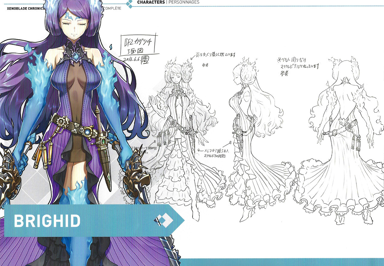 XBC2 Blog — Brighid from the Complete Works ; Xenoblade...