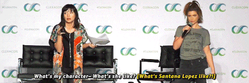 damnthosewords:Brittana Hurt Locker Scene: “You can tell Elise has watched Glee.”