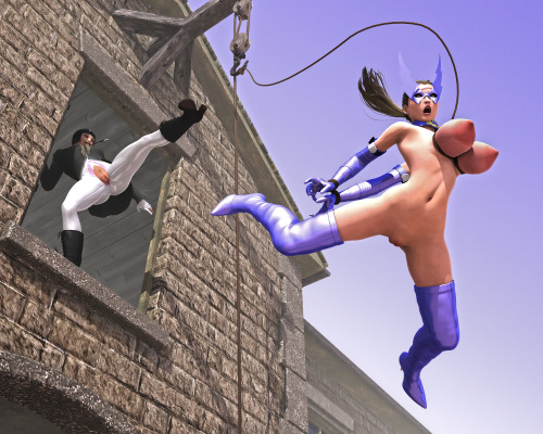 Electro-Cutie vs. Sappho by IronHawk-R  adult photos