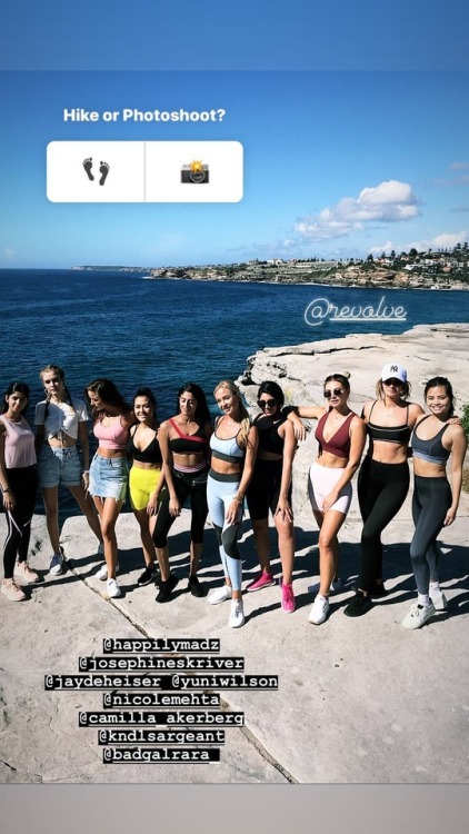 Josephine & more at the Revolve event in Sydney - February 7, 2019.