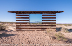 nprfreshair:  Part architecture, part optical illusion, “Lucid Stead” is a transparent cabin (of wood and mirrors) by Phillip K. Smith III. via Colossal 