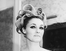  Sharon Tate at a photoshoot in London, 1965