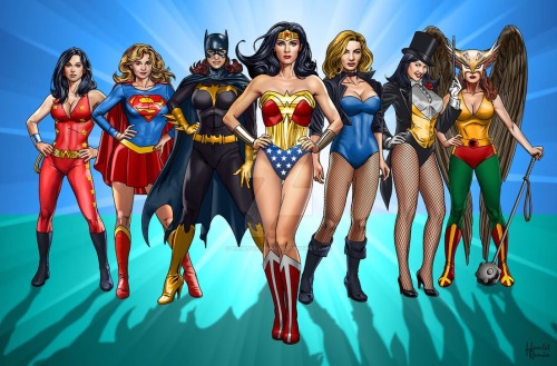 hellyeahsupermanandwonderwoman:  hellyeahsupermanandwonderwoman:Our Amazing Women and Girls of the DCU Happy International   Women’s Day 2017!