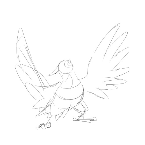 Talonflame Comm Art