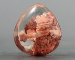 pearl-nautilus:  Red Phantom Quartz Crystal