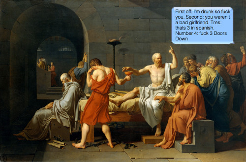 Jacques-Louis David | The Death of Socrates | 1787