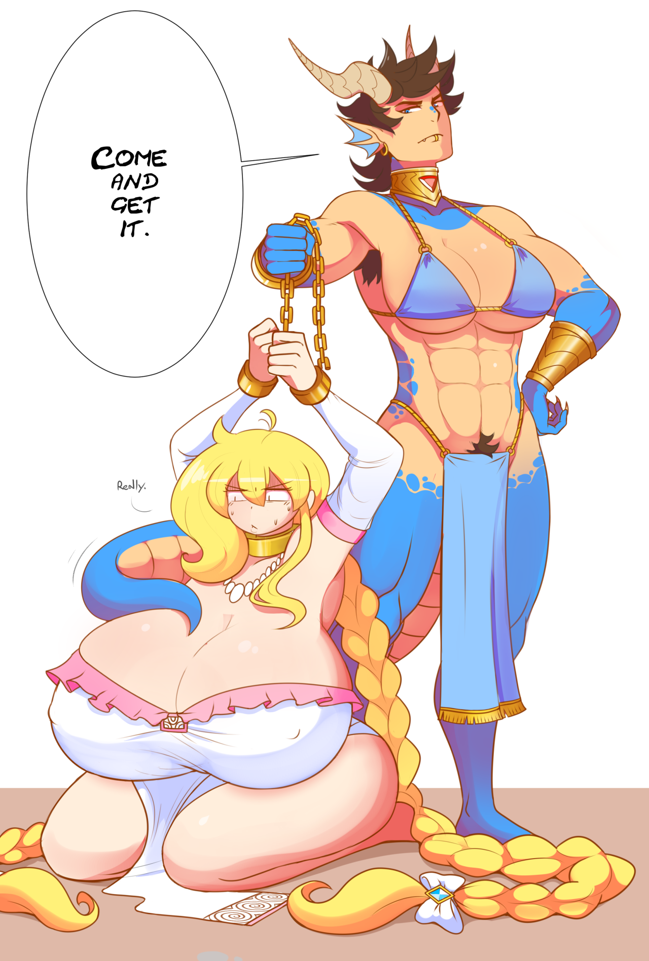 drakdoodles:  theycallhimcake:  The princess has been kidnapped by a dragon! Who