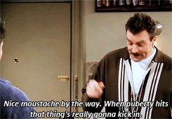 justanothercinemaniac:  Happy No Shave November from some TV Characters with rocking