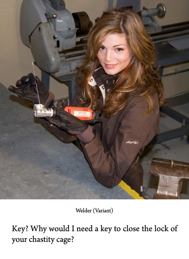 Is it just me, or are girls with welding tools always incredibly sexy?