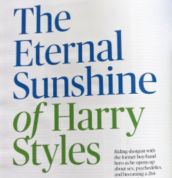 The Eternal Sunshine of Harry Styles