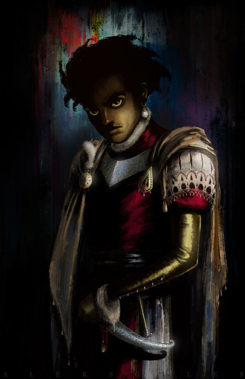 aleksgiles: Othello I am out of shape… I tried, but still all the colors and shadow/light are