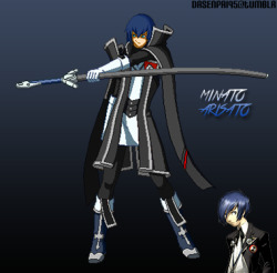 dasenpai95:  Custom Minato Arisato color Palette for Jin Kisaragi.