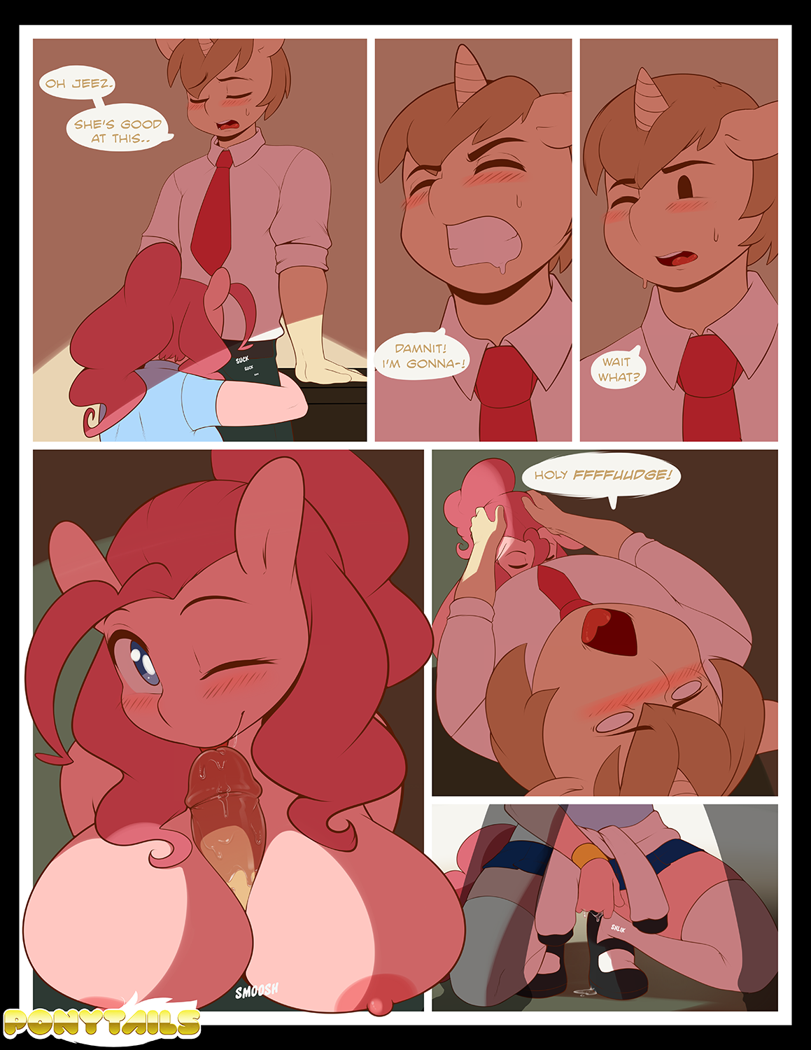 coolmyassholereturns:  goreponies:  Pink It Up A Notch - 3MANGOS  3comics&lt;3