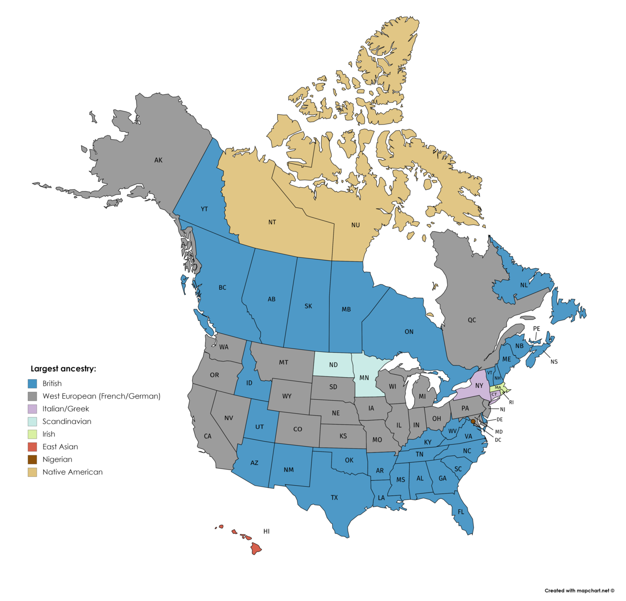 Ethnic ancestry map of the US amp - Tumblr Pf5wcwVohU1rasnq9o1 1280