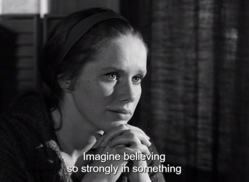 Persona (1966) directed by Ingmar Bergman