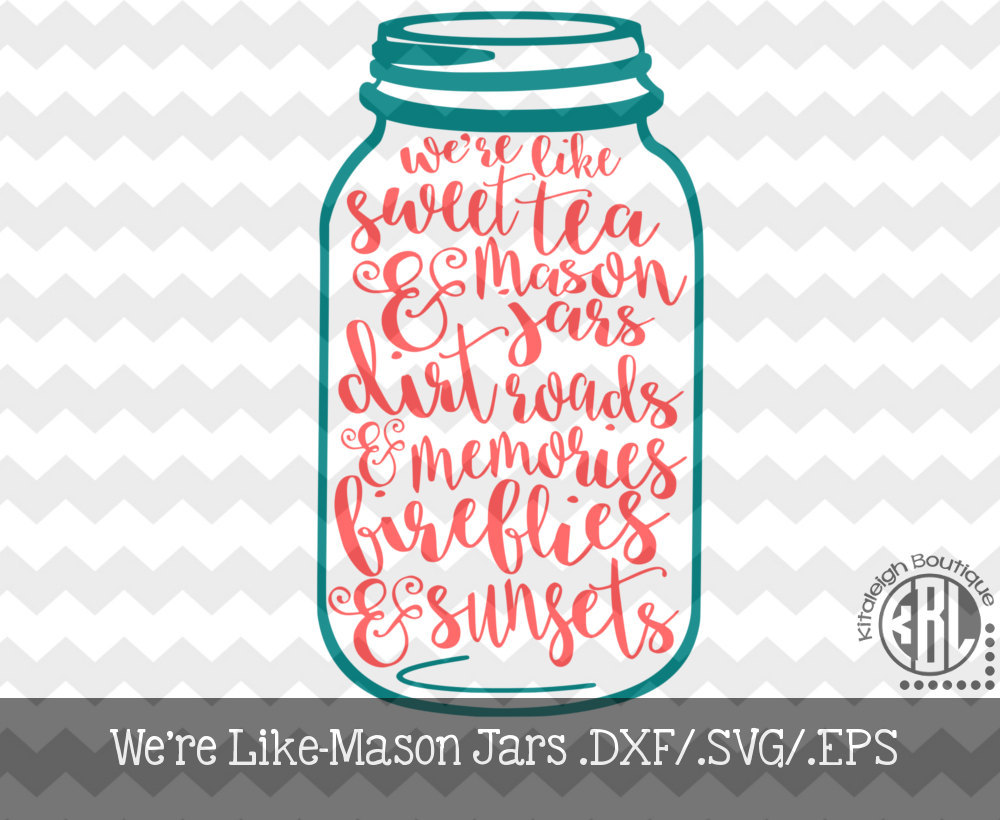Raised on Sweet Tea and Sunshine Southern South Country Cowgirl Charm Funny Mason Jar Svg Dxf Png T-shirt Decal Vinyl CNC Laser Clipart