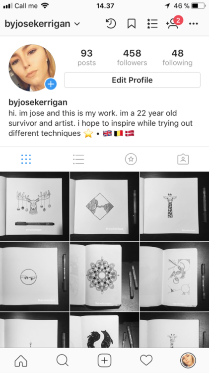 I won my second drawing competition and I’m thrilled! Go take a look at (maybe follow) my instagram,