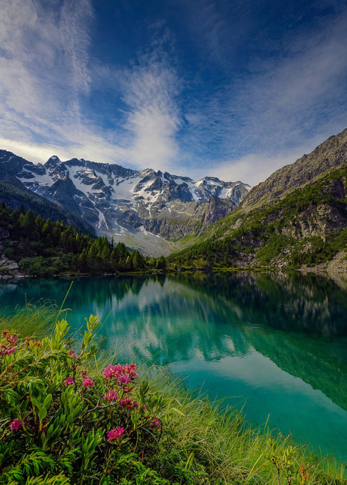 coiour-my-world: Lake Aviolo in the Park of Adamello in northern Italy ~ Flavio Marini