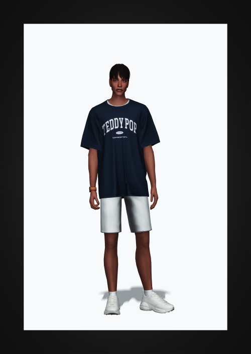 Oversized T-Shirt IIITopNew MeshAll LOD’sShadow MapNormal Map30 SwatchesHQ CompatibleDon’t Re-upload