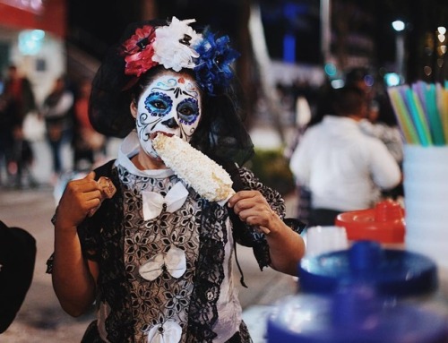 elchadsantos:Day of the dead, Mexico City, Photos Instagram elchadsantos