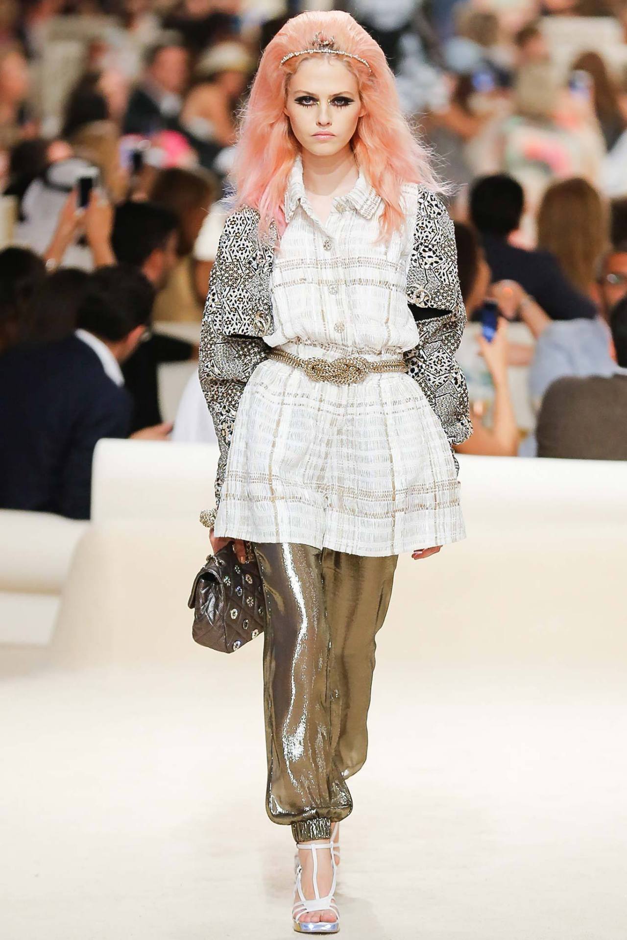 fashioninquality:  Charlotte Free at Chanel Resort 2015 | Dubai