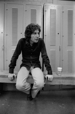 zzzze:  Joel Bernstein  Leonard Cohen, 1970s