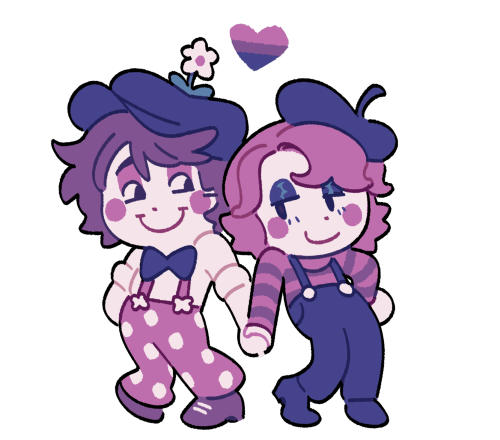 mrspider:made some LGBT clown stickers for my redbubble :o]