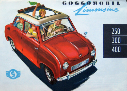 Hans Glas GmbH, Goggomobil (1955-1966), made in Bavaria.Some of the claims made in the second advert