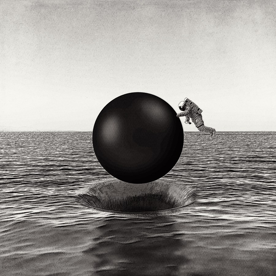 crossconnectmag:  Tom Colbie &amp; His Astronaut ArtIf there is such thing as