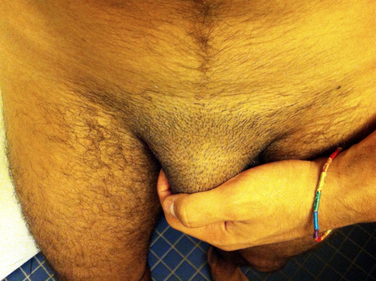 kcalron:  I trimmed for my man. Or as I like to call it: Deforestation.  Which do