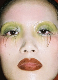 distantvoices:Xintong Li by Yulia Plakhotnikova for Dazed Digital January 2023. Makeup