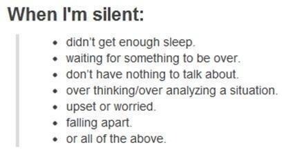 boysaresuicidal2:When I’m silent this is the reason