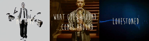 callmechristinae:  Justin Timberlake Music Video History 
