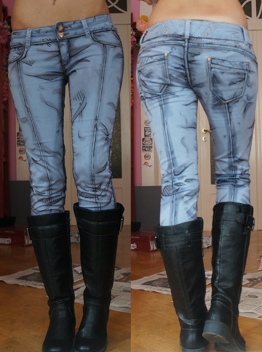 kira-meku:  So there!Someone here on Tumblr stole the picture of my pants and I’m