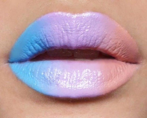 bisexual-community:  A bisexual pride lip-colour idea from Rimmel London 