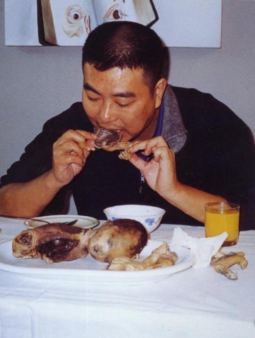 iamnotacake: “Eating People” -Zhu Yu