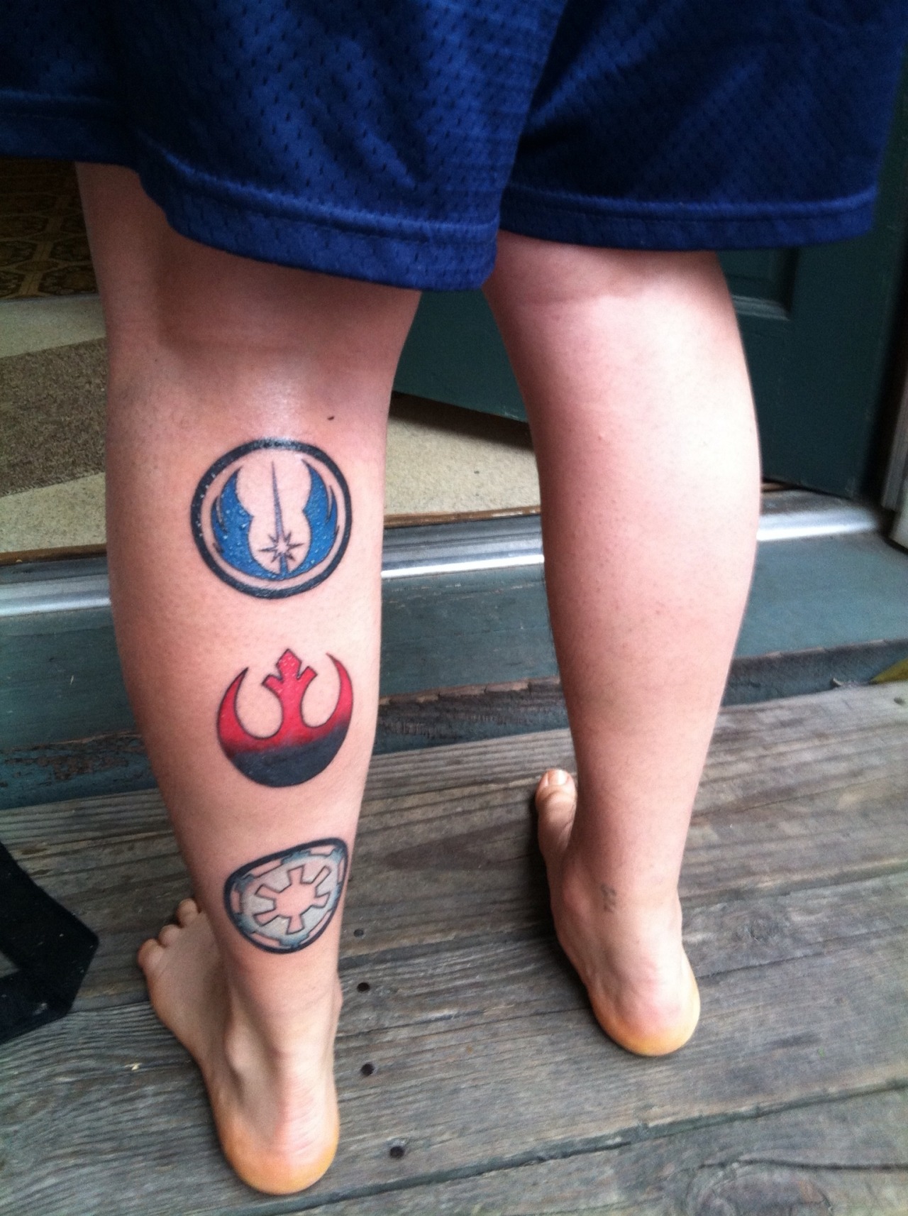 Cubist Rebel Alliance symbol tattoo  Tattoogridnet