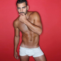 txcwbysexy:  kettlebuns:  Nyle DiMarco by Marco Ovando  He might be deaf but damn that face and body is speaking louder than words