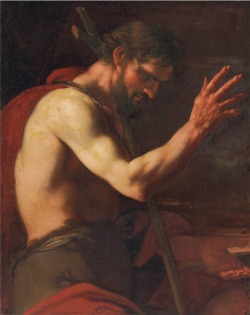 Attributed to Johann Carl Loth, Saint John the Baptist, 17th century