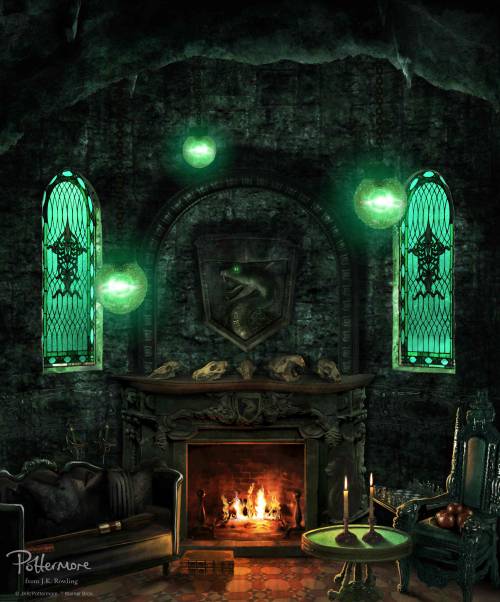 orchid-bud - Pottermore art for the house common rooms