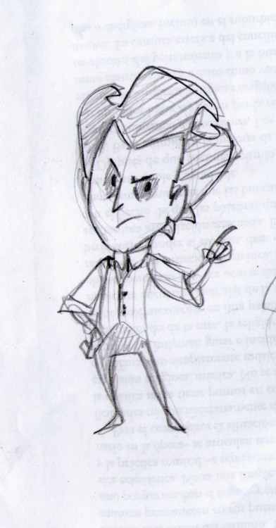Algunos sketchs relevantes de Don’t starve.Subidos para que no se pierdan en el olvido.