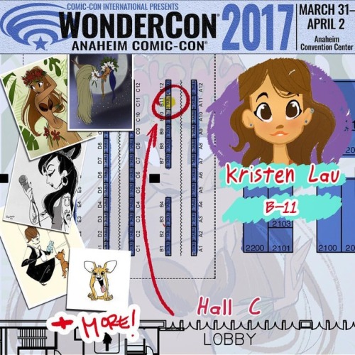 Hi Guys! I’ll be attending Wondercon this weekend where I’ll be selling illustrations, p